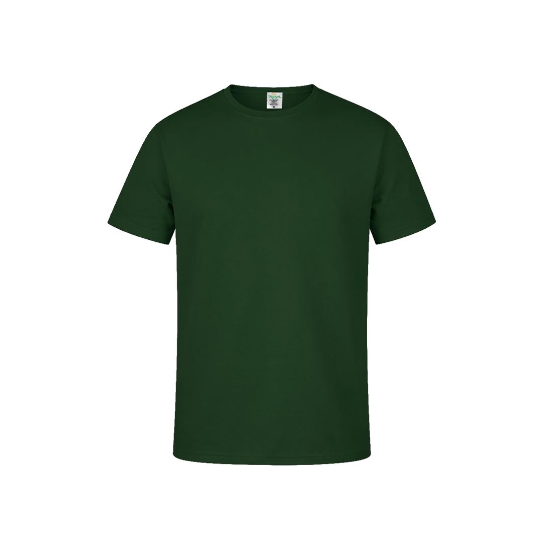 Tricou colorat pentru adulți Keya verde sticlă L