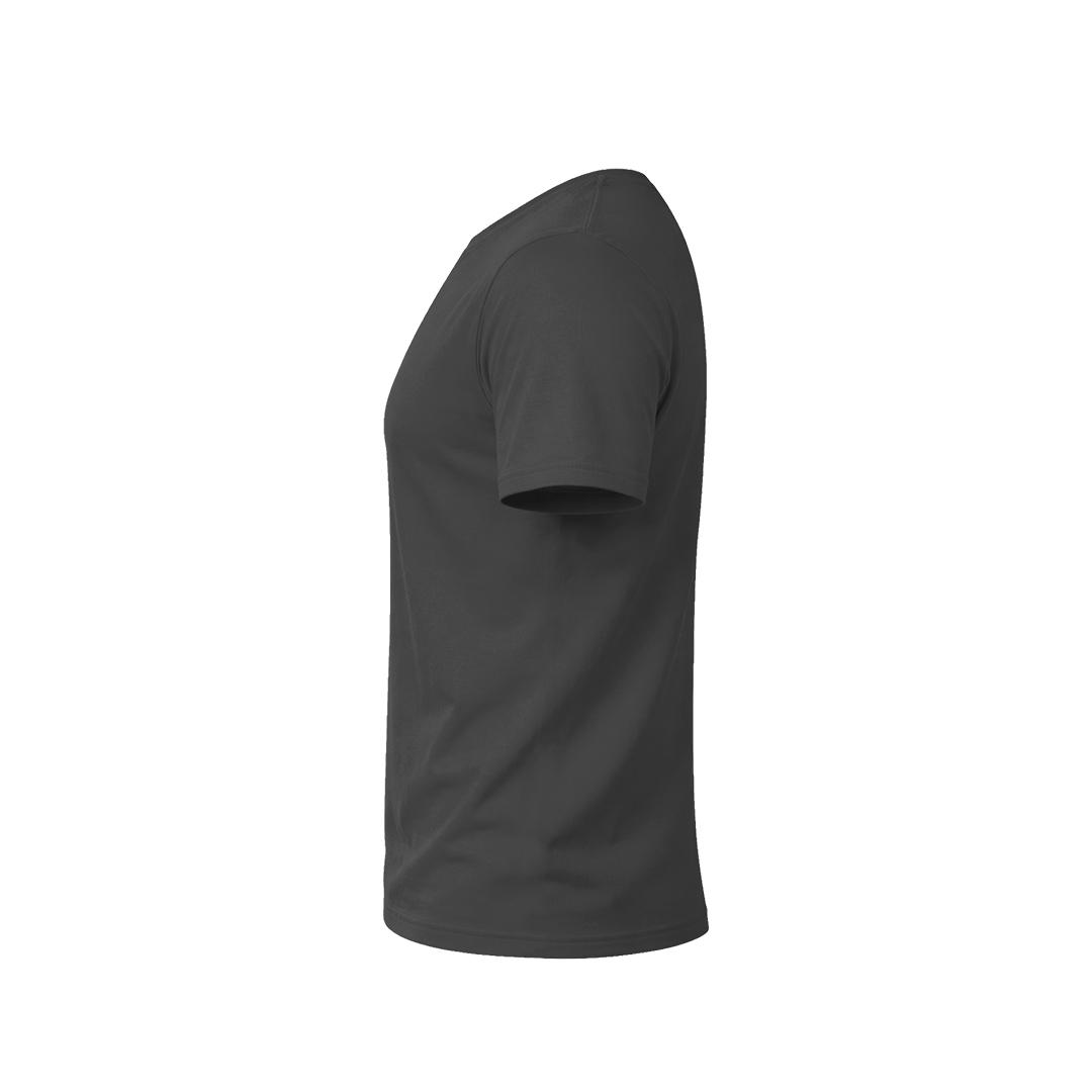 Tricou colorat pentru adulți Keya negru L