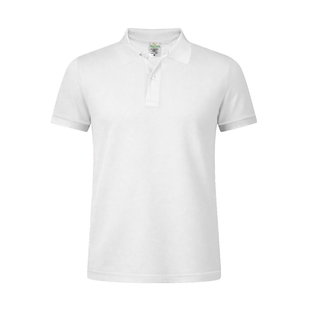 Tricou polo alb pentru adulți Keya alb L