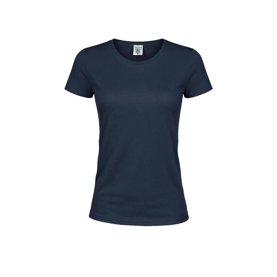 Tricou colorat pentru femei Keya albastru închis XXL