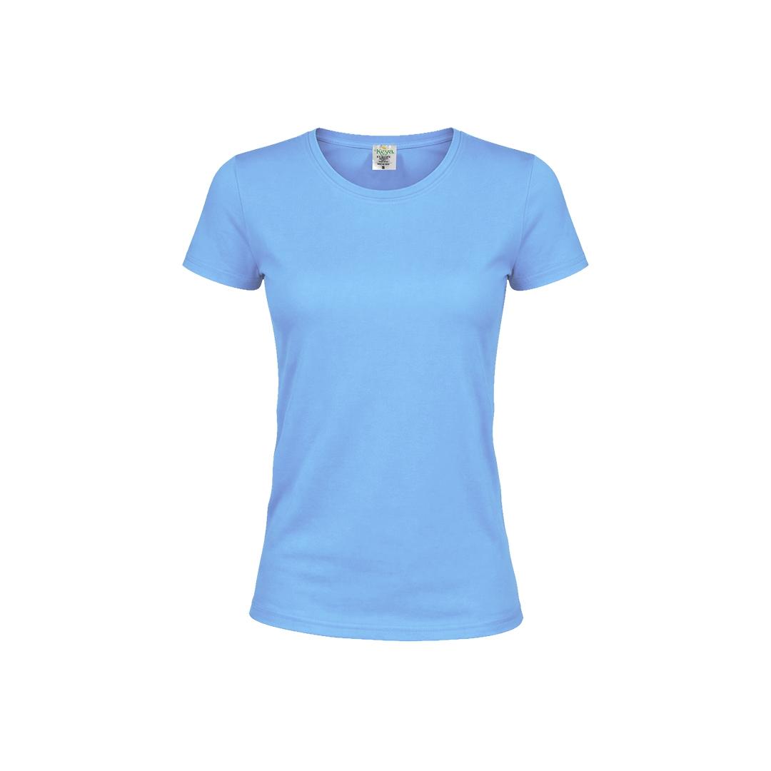 Tricou colorat pentru femei Keya albastru deschis XXL