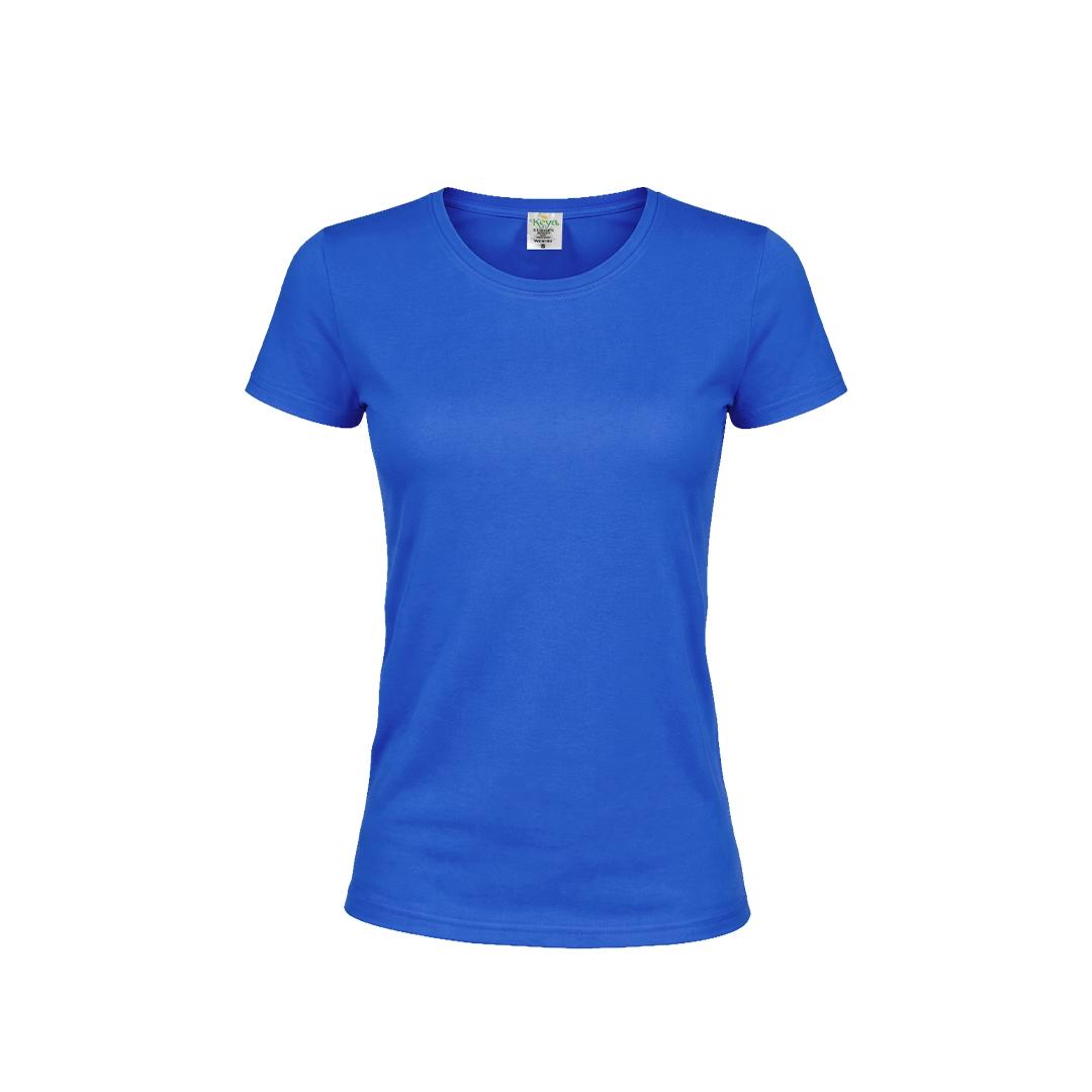 Tricou colorat pentru femei Keya albastru XXL