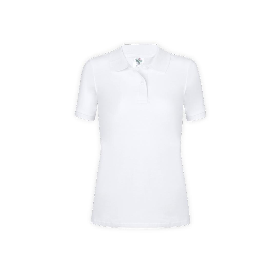 Tricou polo alb pentru femei Keya alb M
