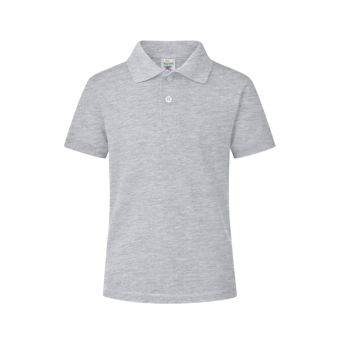 Tricou polo colorat pentru copii Keya verde sticlă M