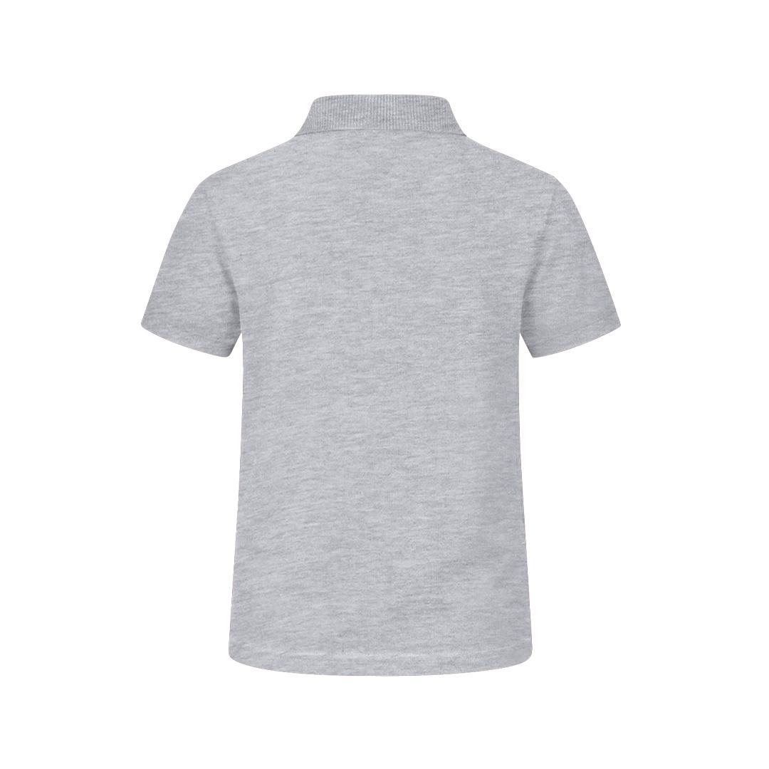 Tricou polo colorat pentru copii Keya verde sticlă M