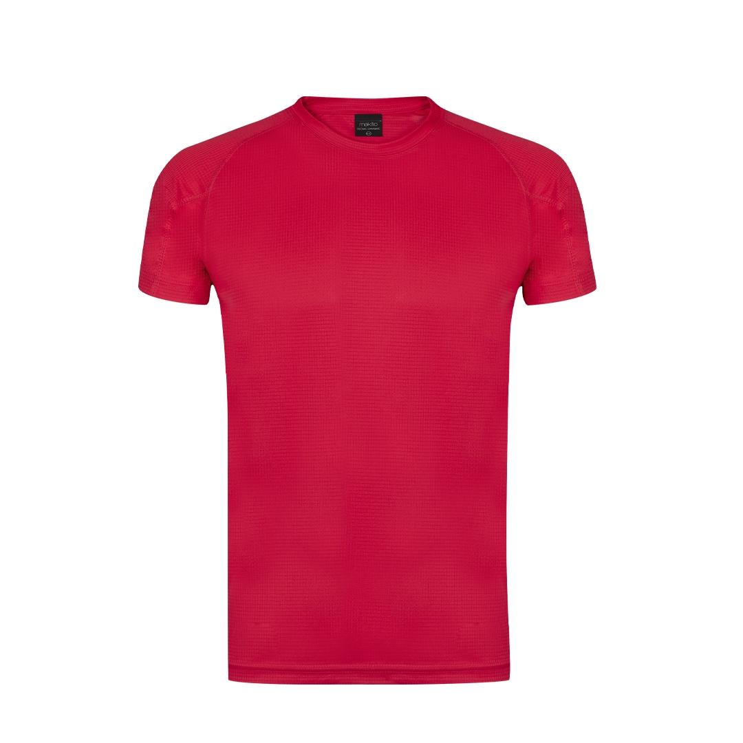 Tricou tehnic pentru copii Dinamic roșu 6 - 8 ani