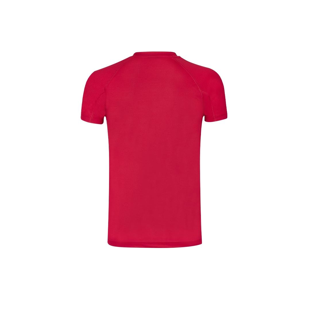 Tricou tehnic pentru copii Dinamic roșu 6 - 8 ani
