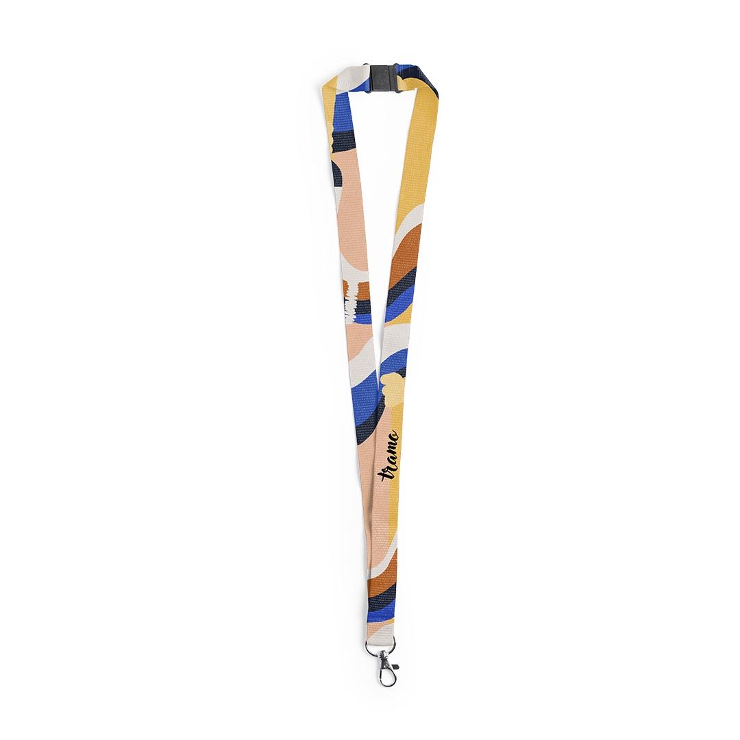 Lanyard Kappin albastru deschis
