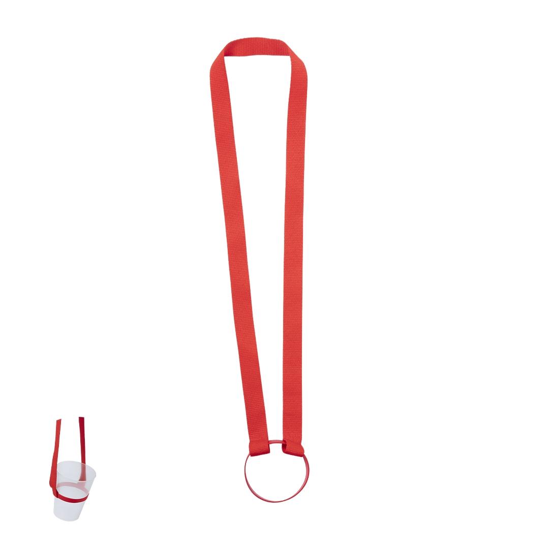 Suport de pahar cu Lanyard Frinly albastru
