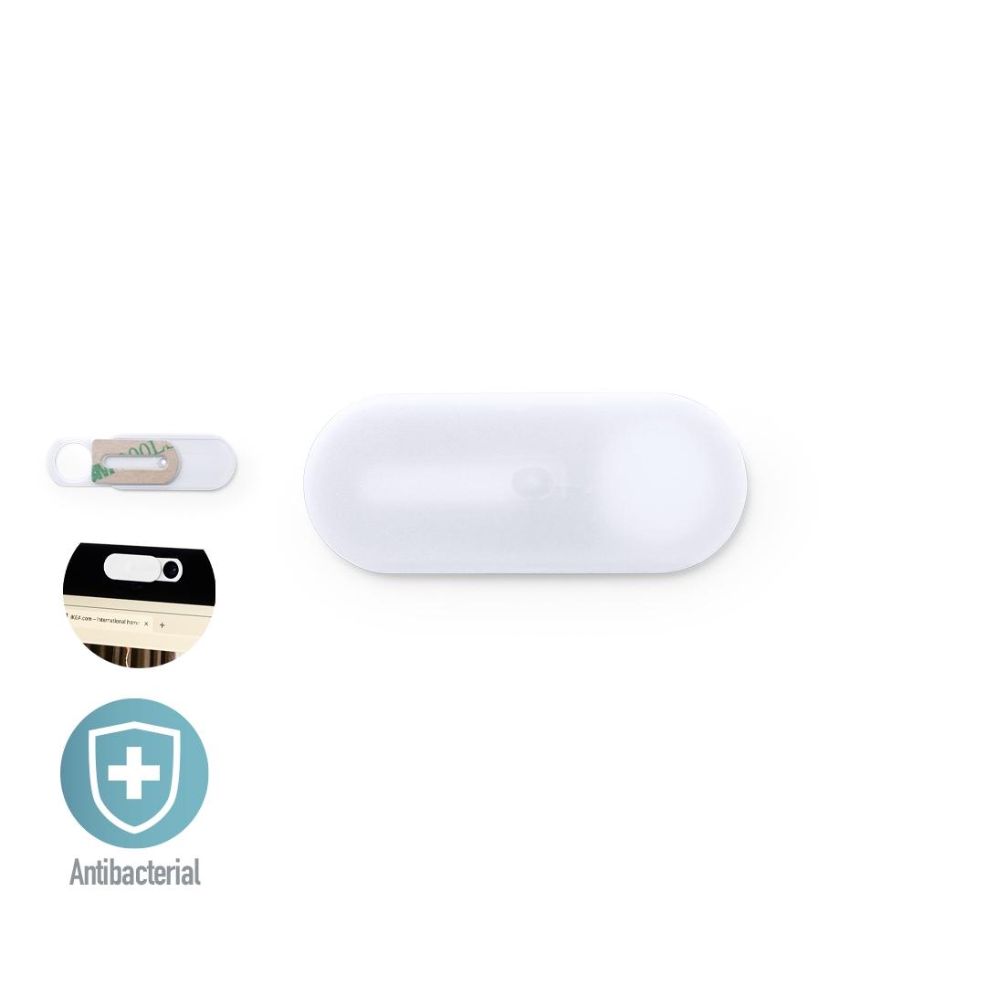 Protecție antibacteriană pentru cameră web Hislot alb