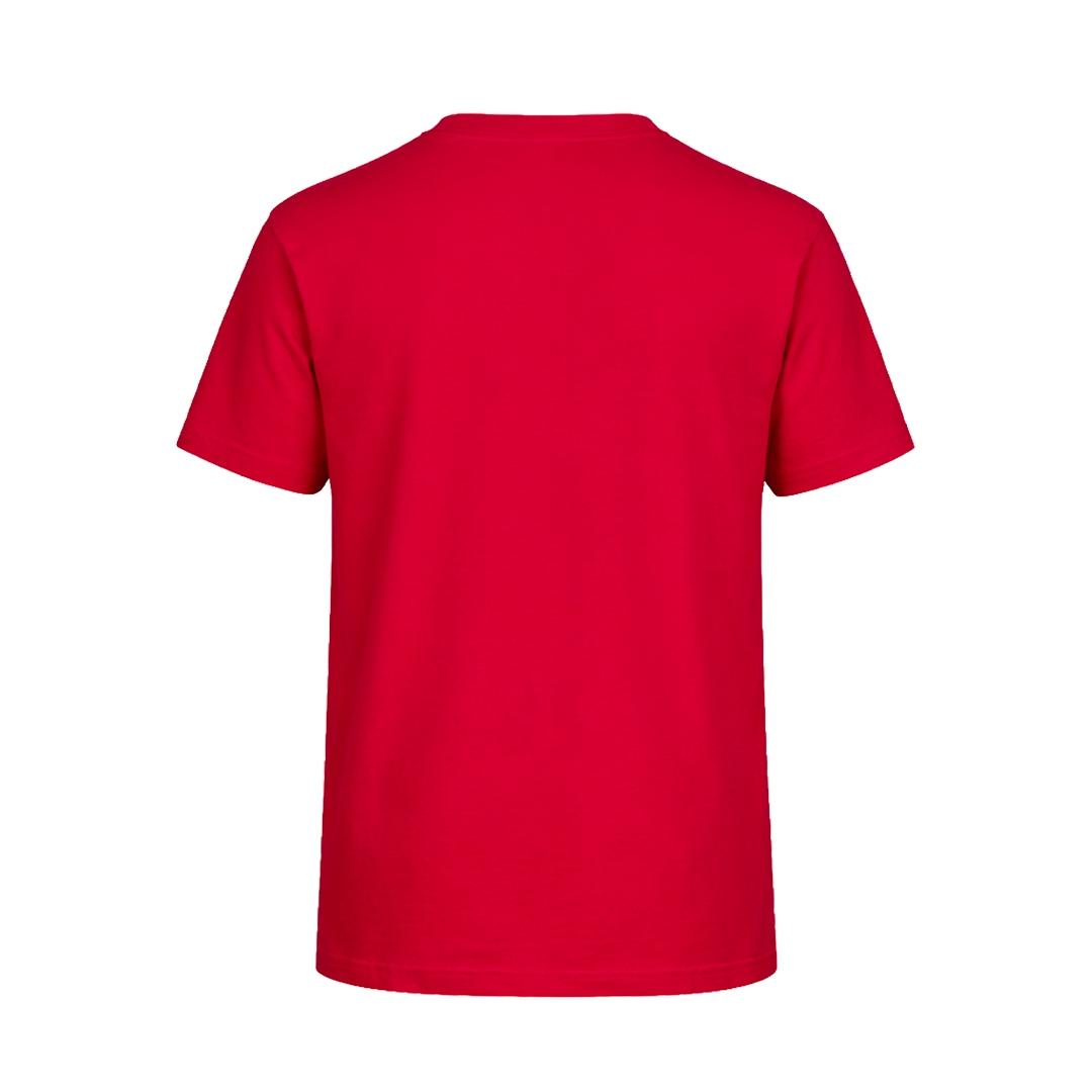 Tricou colorat din bumbac organic pentru adulți Keya roșu L