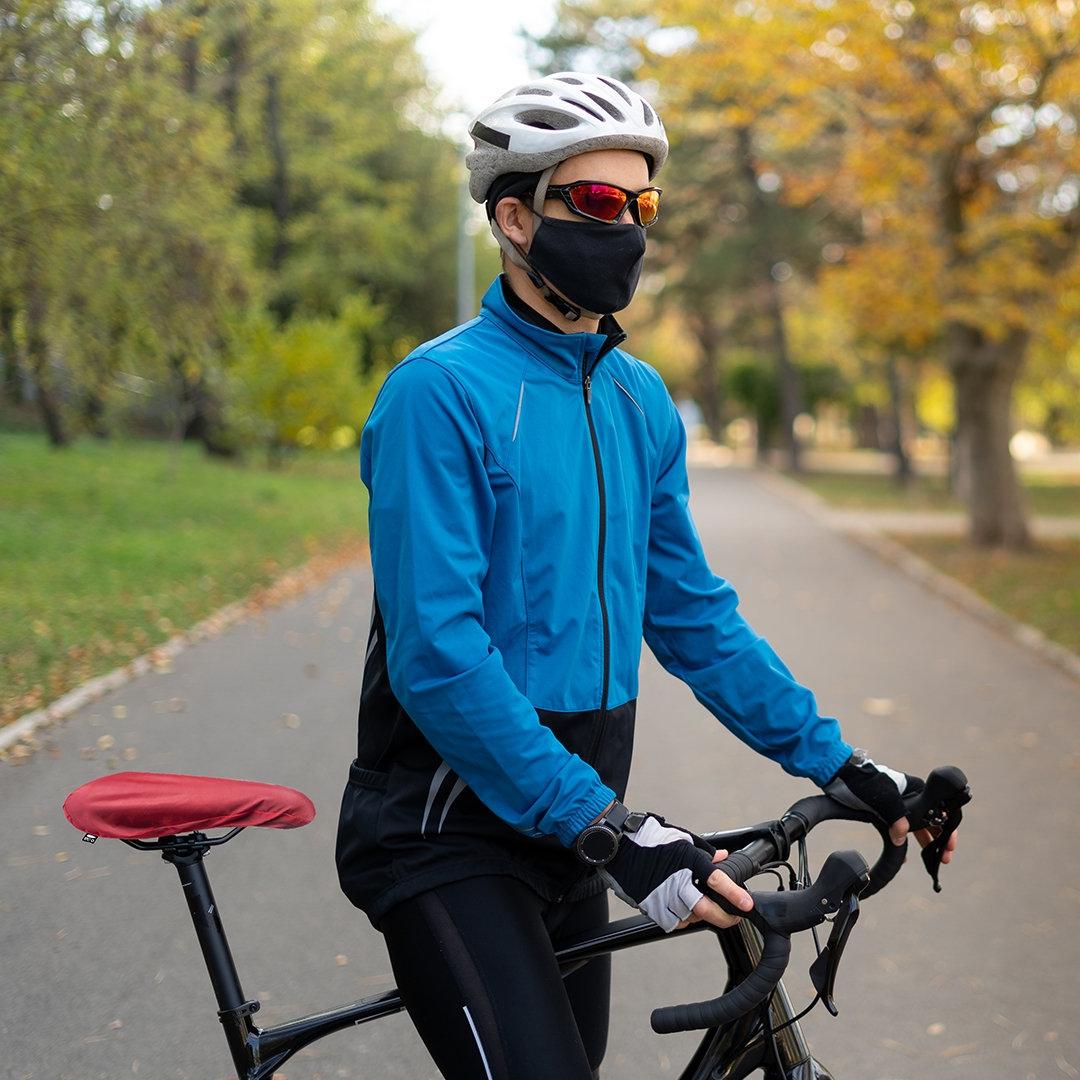 Husă pentru șaua de bicicletă Mapol roșu