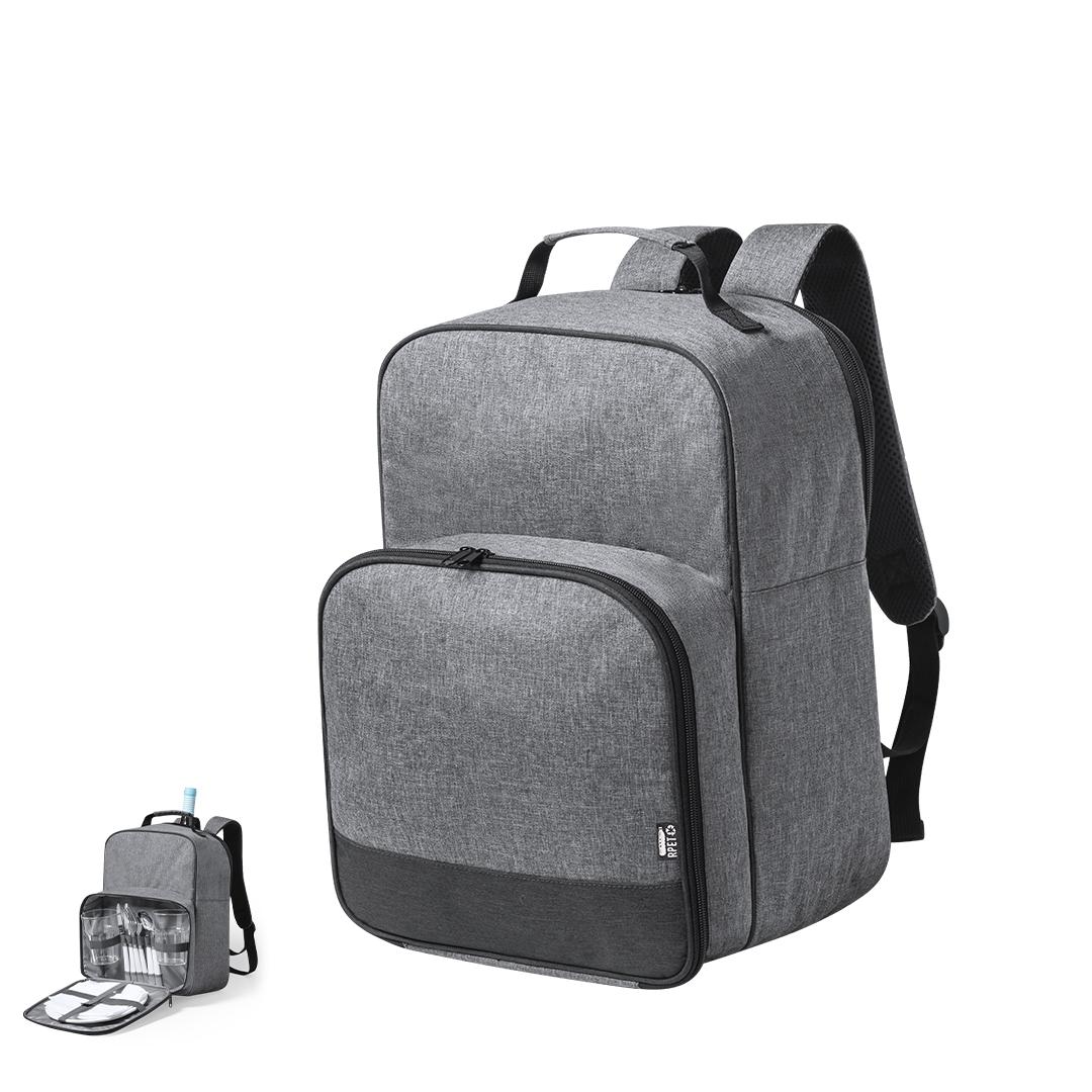 Rucsac termoizolant pentru picnic Kazor gri