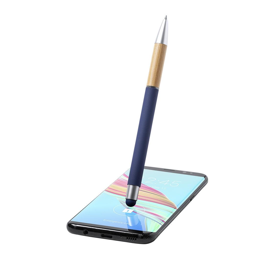 Pix cu stylus pentru ecrane tactile Zabox albastru marină