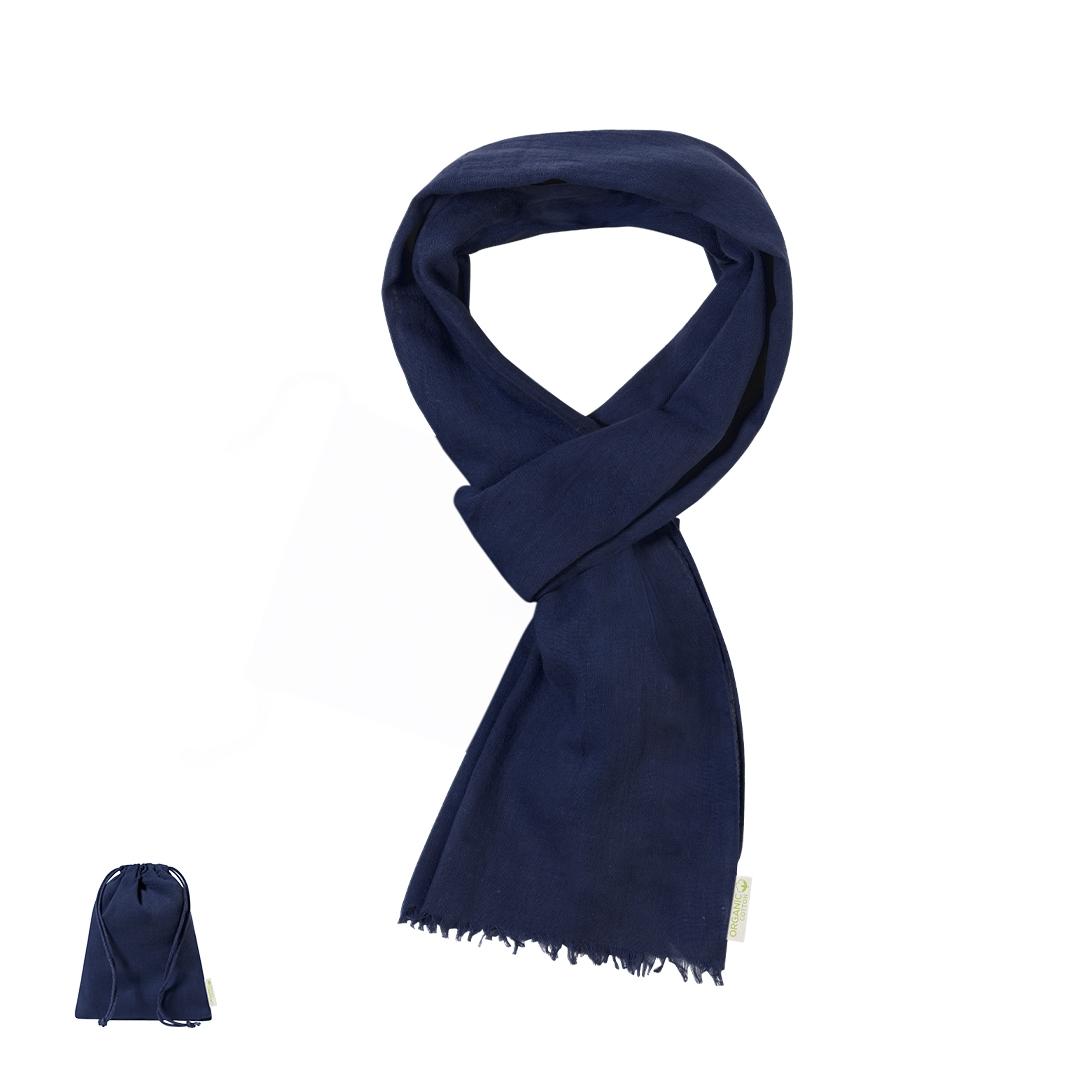 Eșarfă tip foulard Betty albastru marină