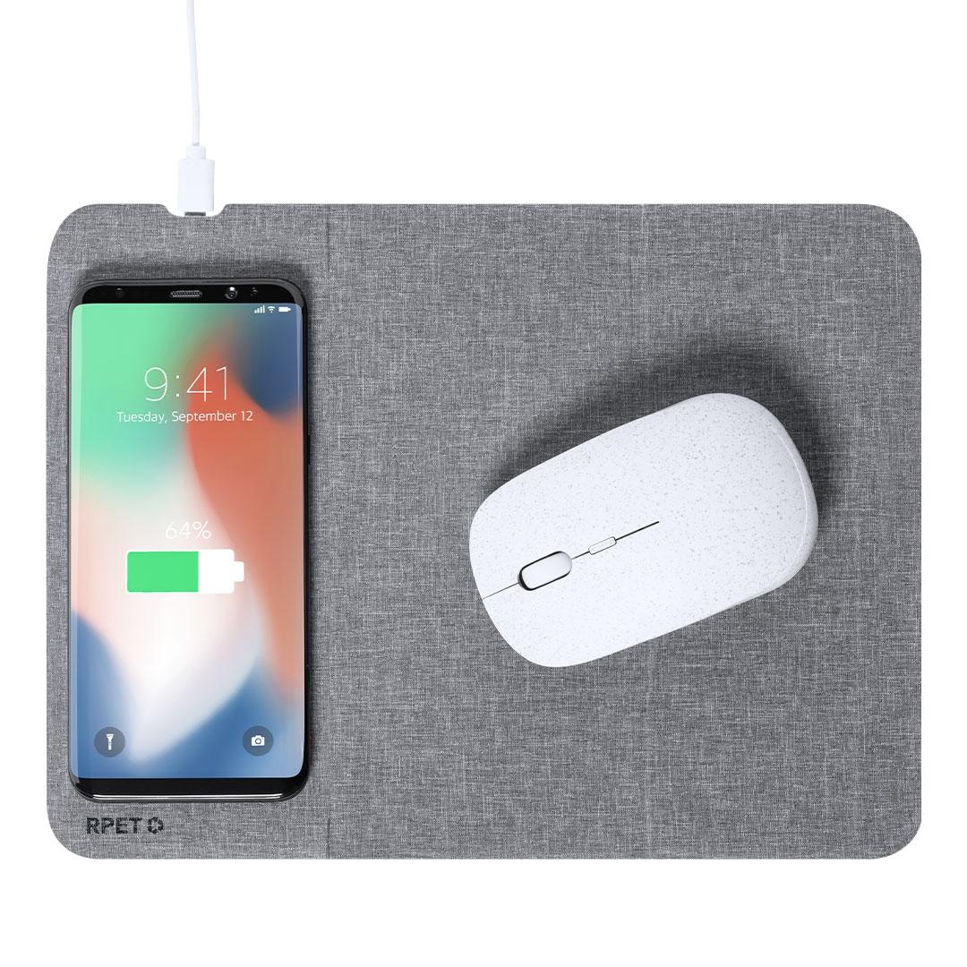 Mousepad cu încărcător integrat Kimy gri