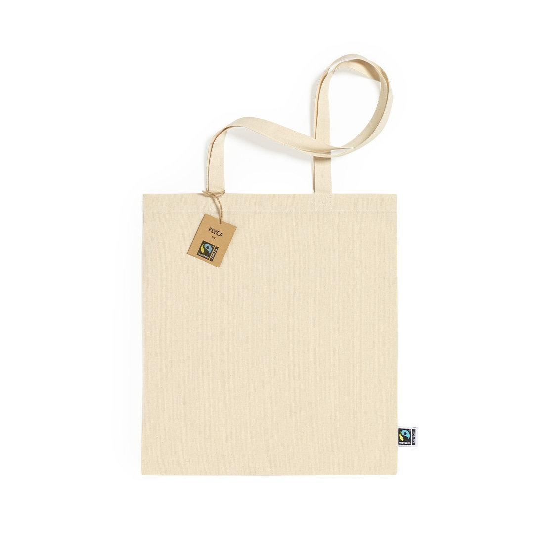 Geantă de cumpărături Flyca Fairtrade natural