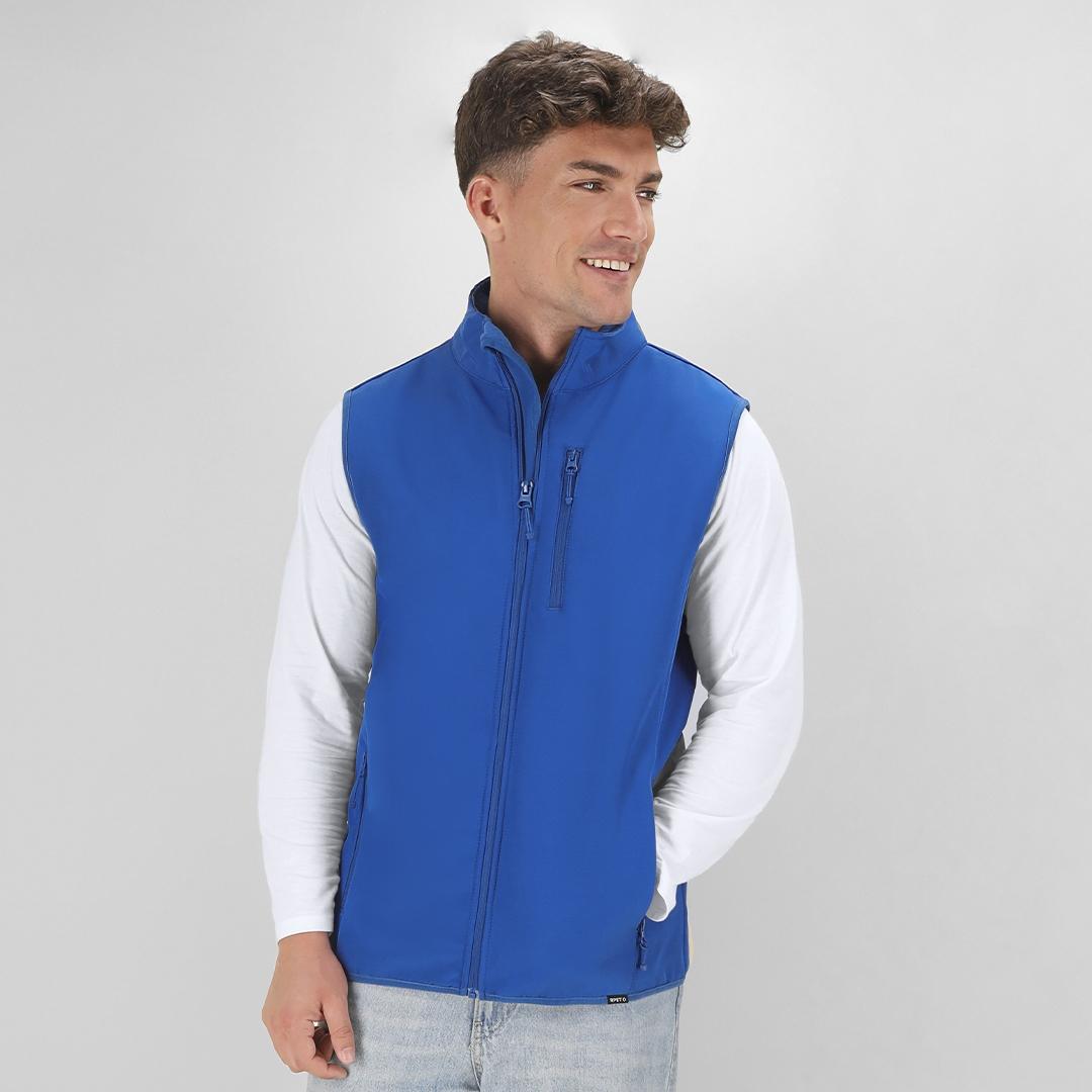 Vestă Jandro albastru XXL