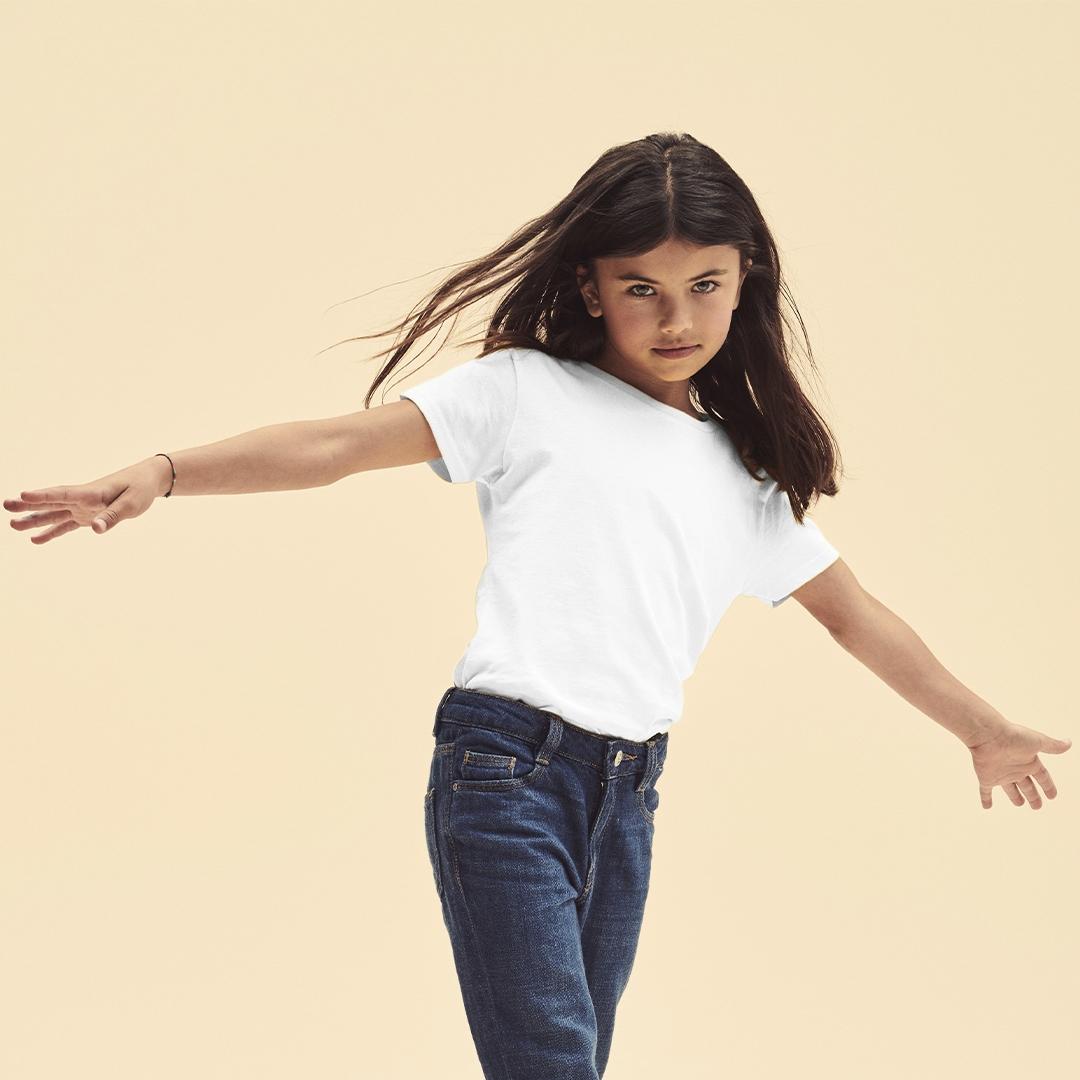 Tricou alb pentru copii Iconic alb 7 - 8 ani