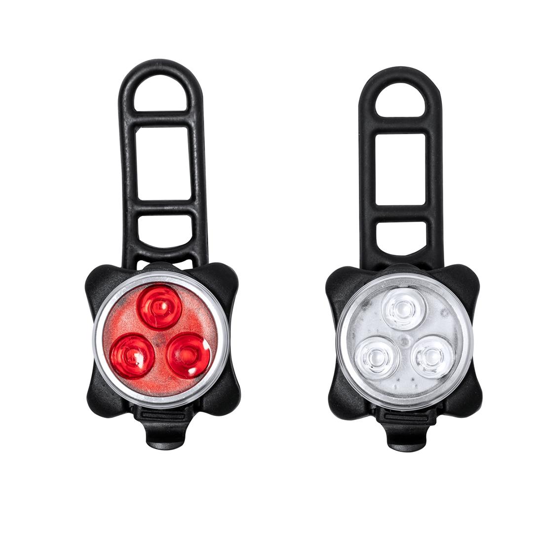 Set lumini de siguranță pentru bicicletă Remko