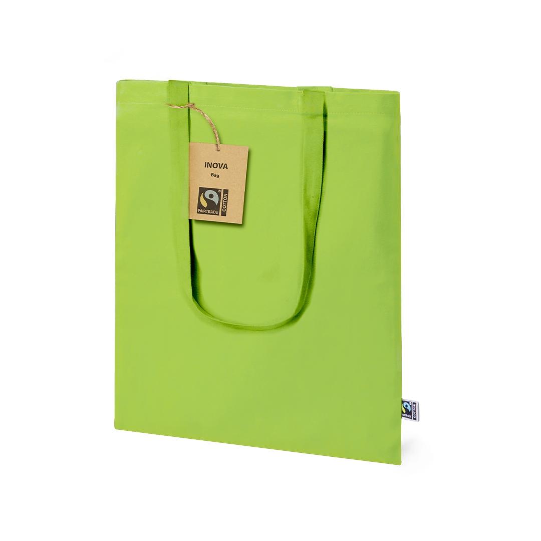 Geantă de mână Inova Fairtrade alb