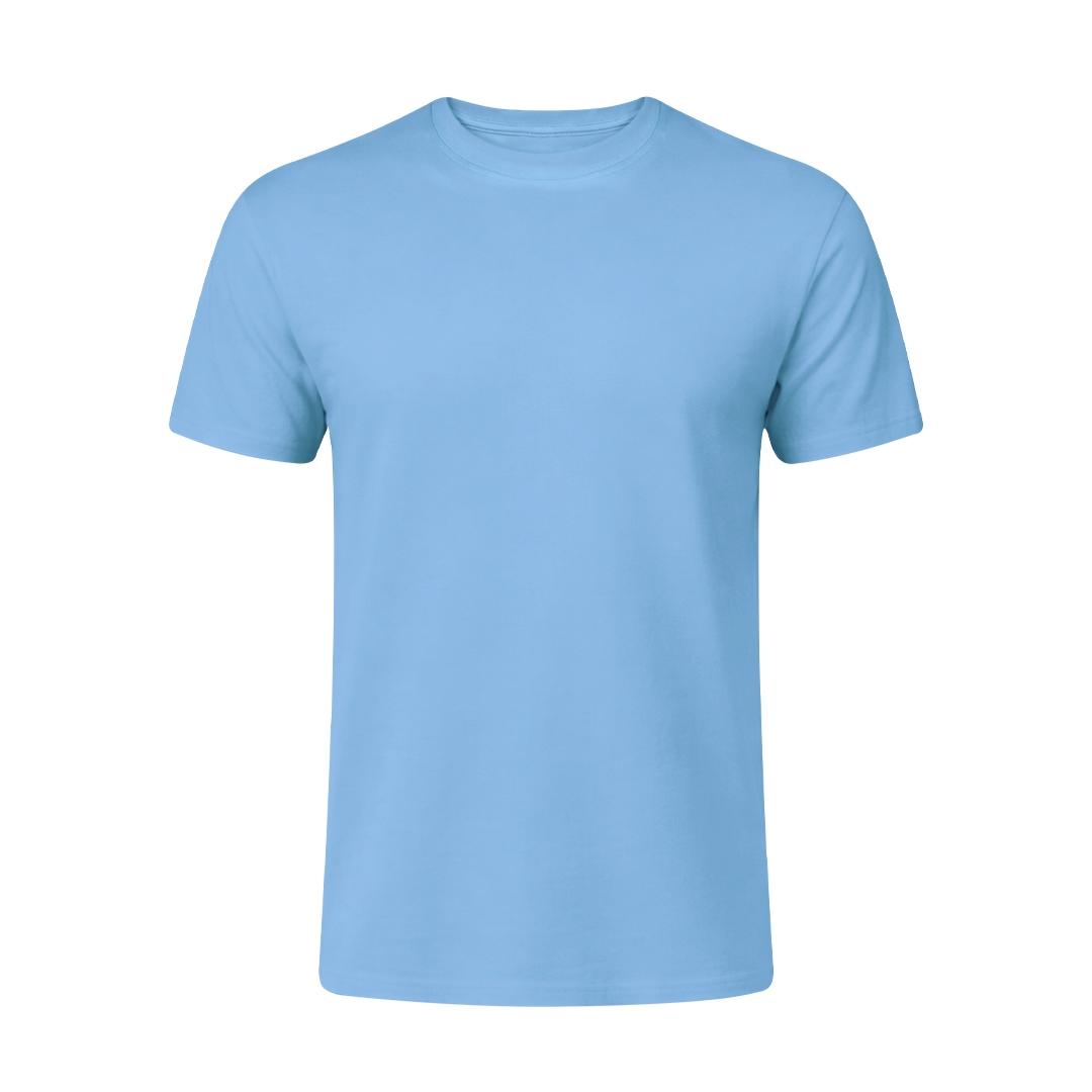 Tricou colorat pentru adulți Seiyo albastru deschis L
