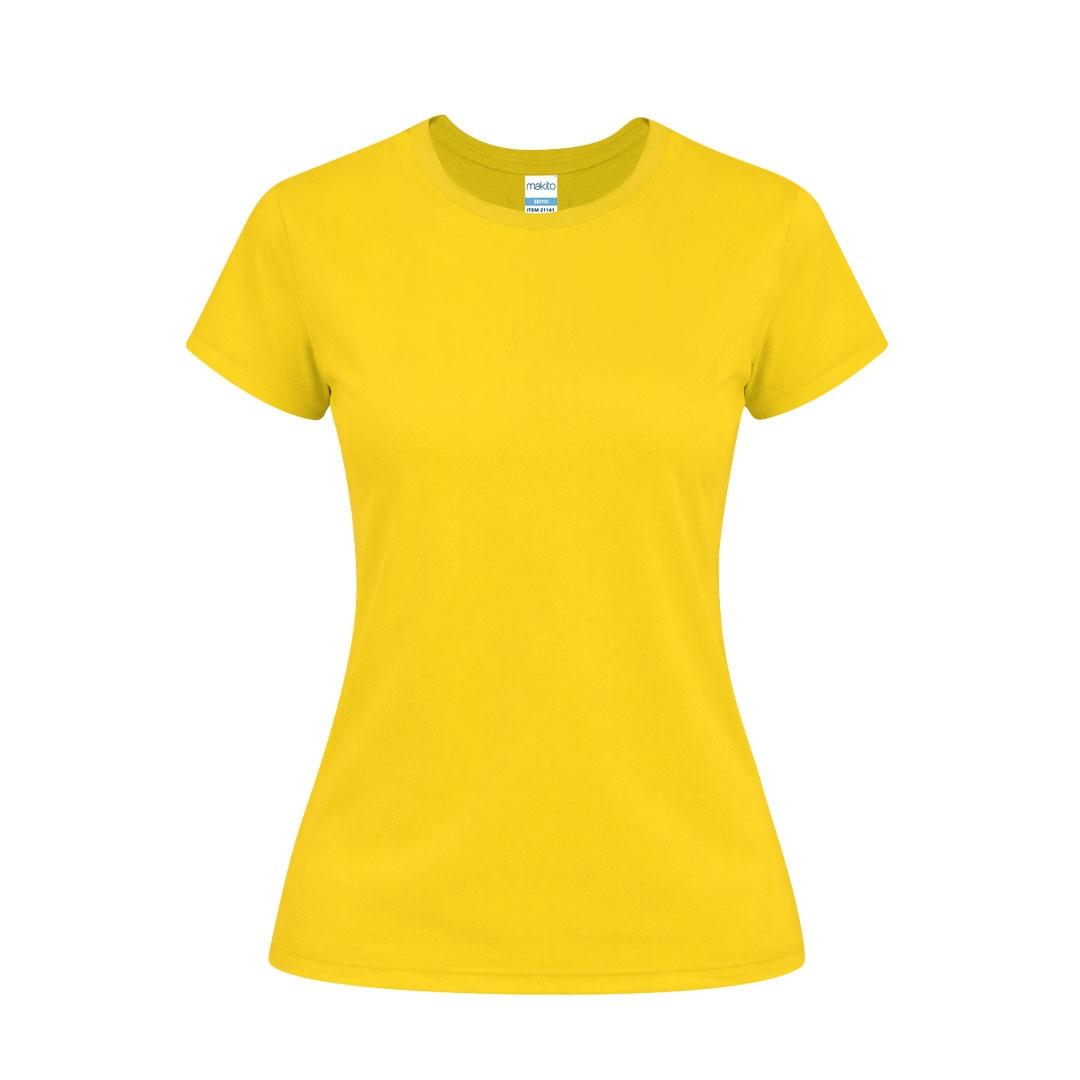 Tricou colorat pentru femei Seiyo galben S
