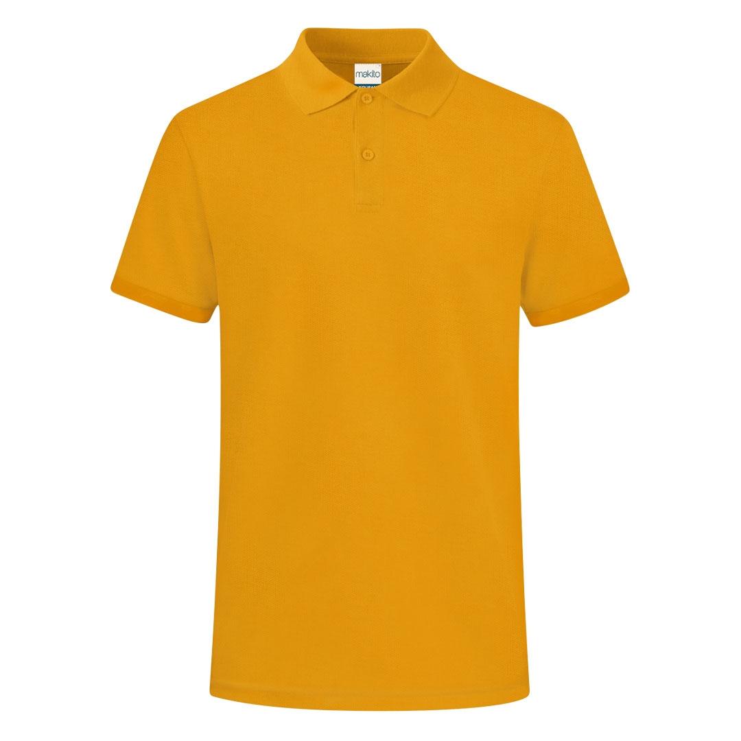 Tricou polo colorat pentru adulți Koupan auriu S