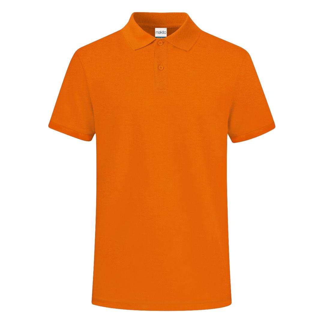Tricou polo colorat pentru adulți Koupan portocaliu S