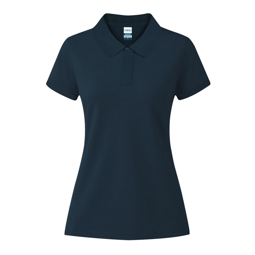 Tricou polo colorat pentru femei Koupan