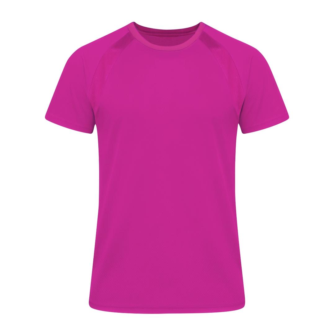 Tricou pentru adulți Tecnic Sappor fucsia S