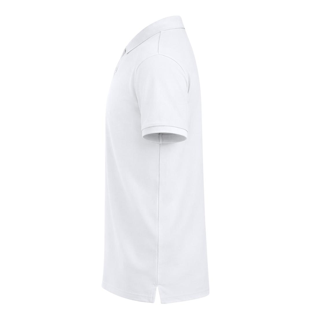 Tricou polo alb pentru adulți Koupan alb M