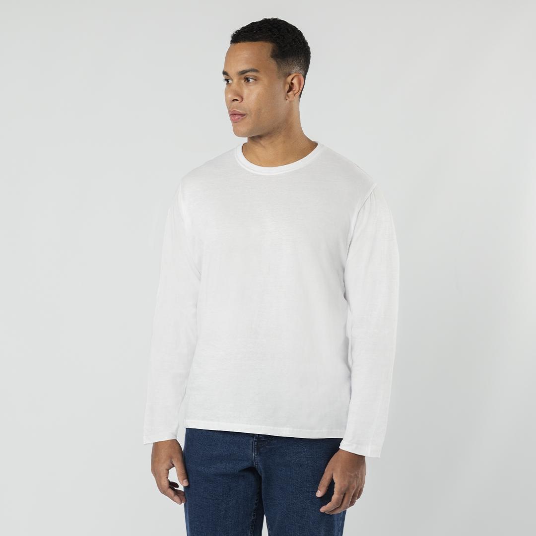 Tricou alb pentru adulți Plint alb L