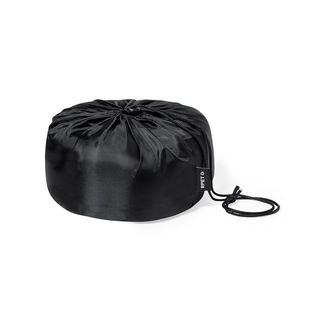 Pernă de călătorie cu glugă Dolking negru