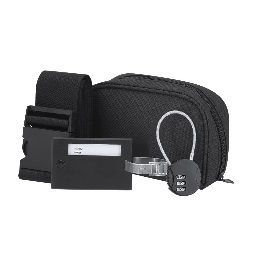 Set accesorii călătorie Biccap negru