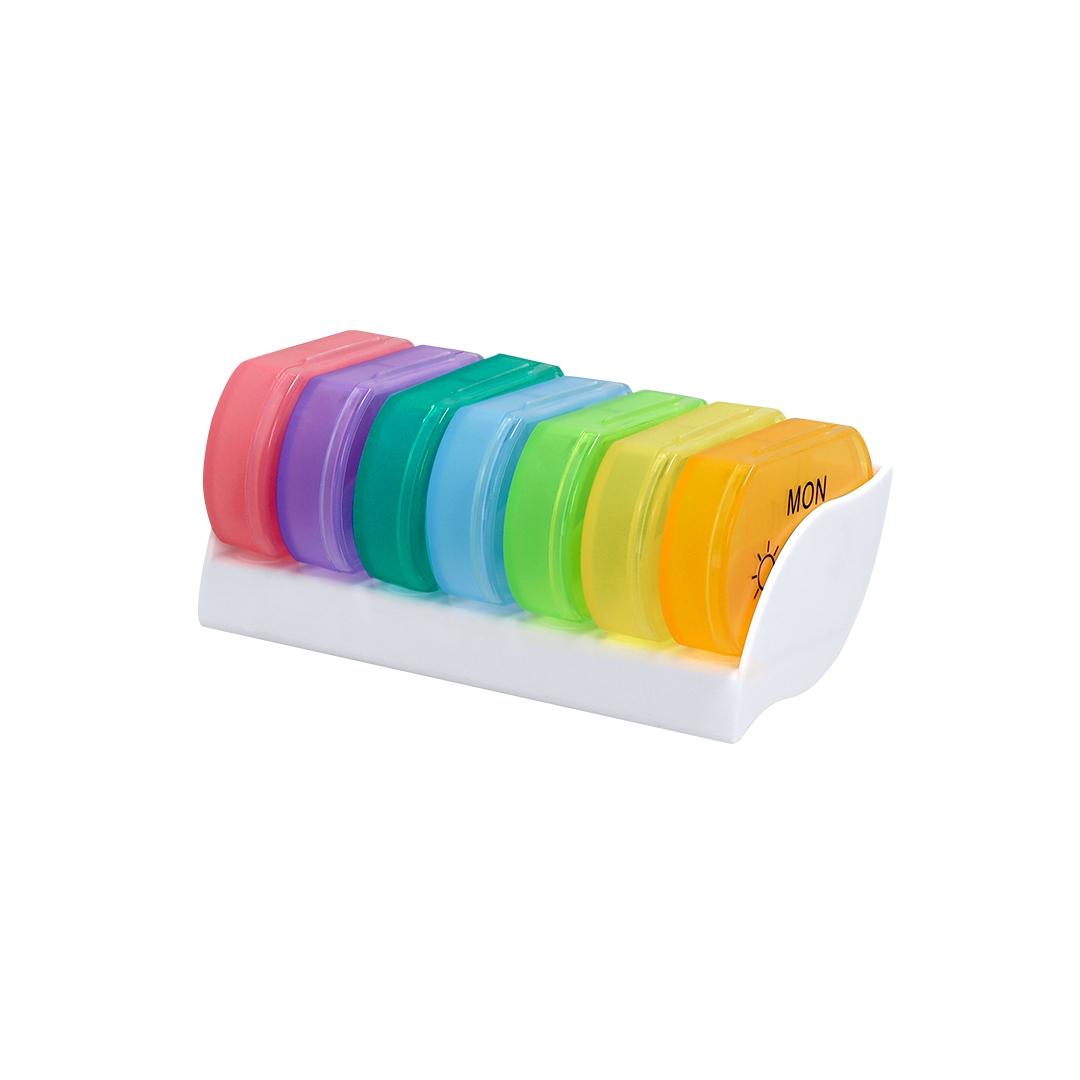 Cutie pentru pastile Parnex curcubeu