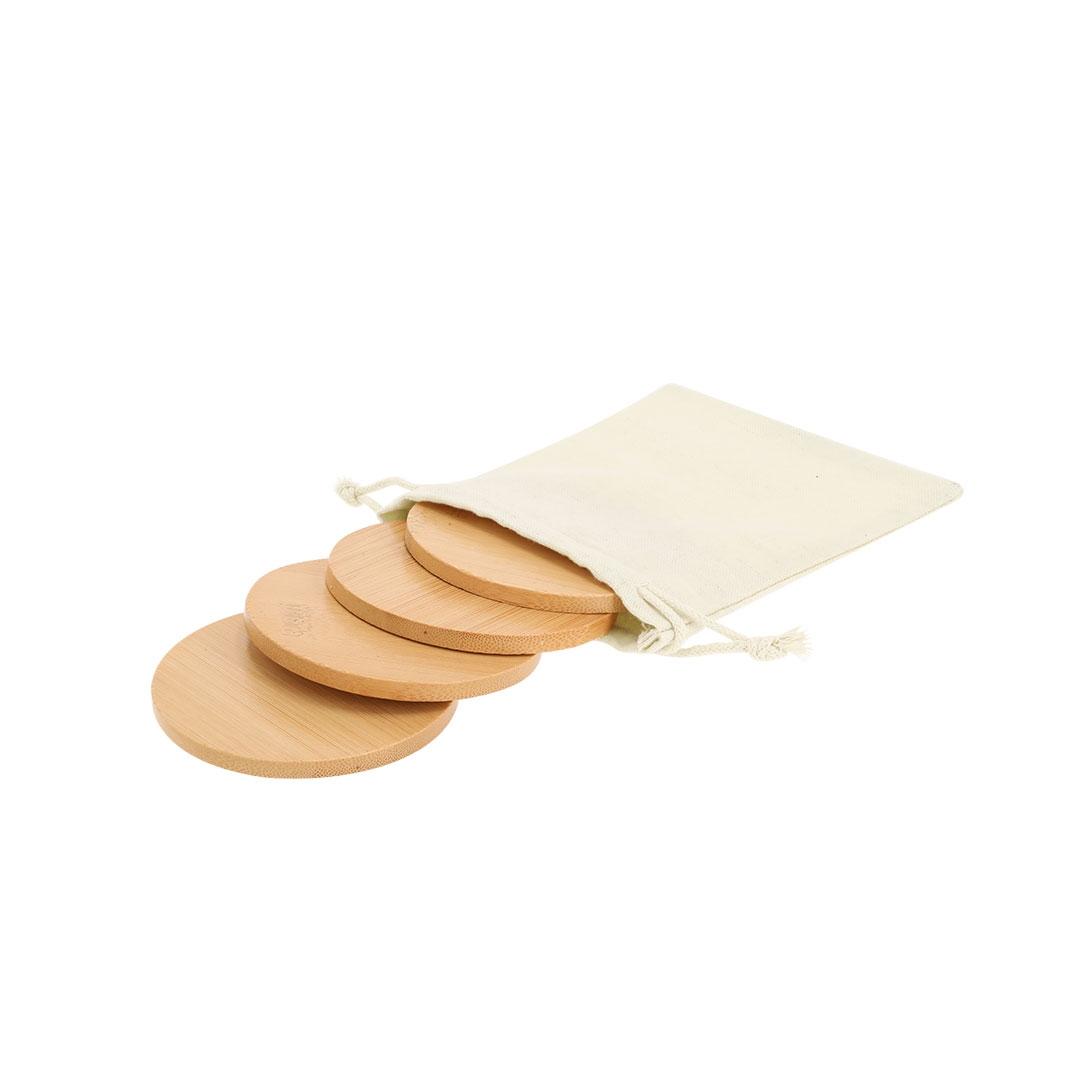 Set suporturi pentru pahare Elmor natural