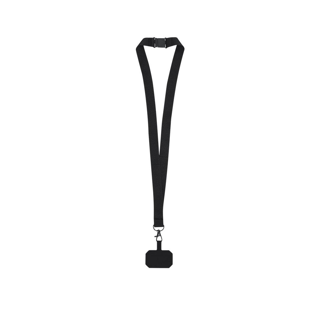 Lanyard cu suport Sailix negru