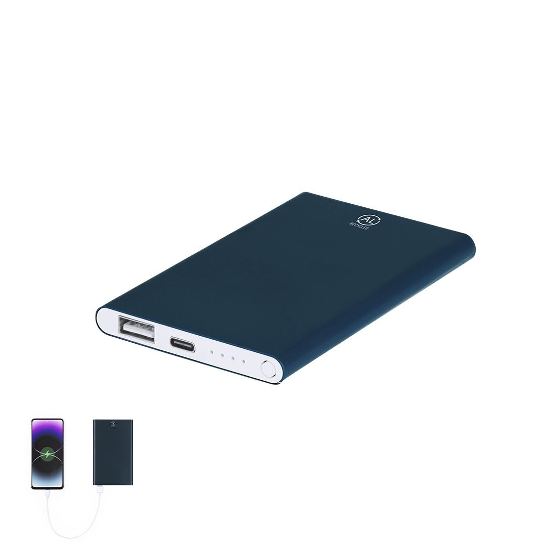 Baterie externă Power Bank Backen albastru marină