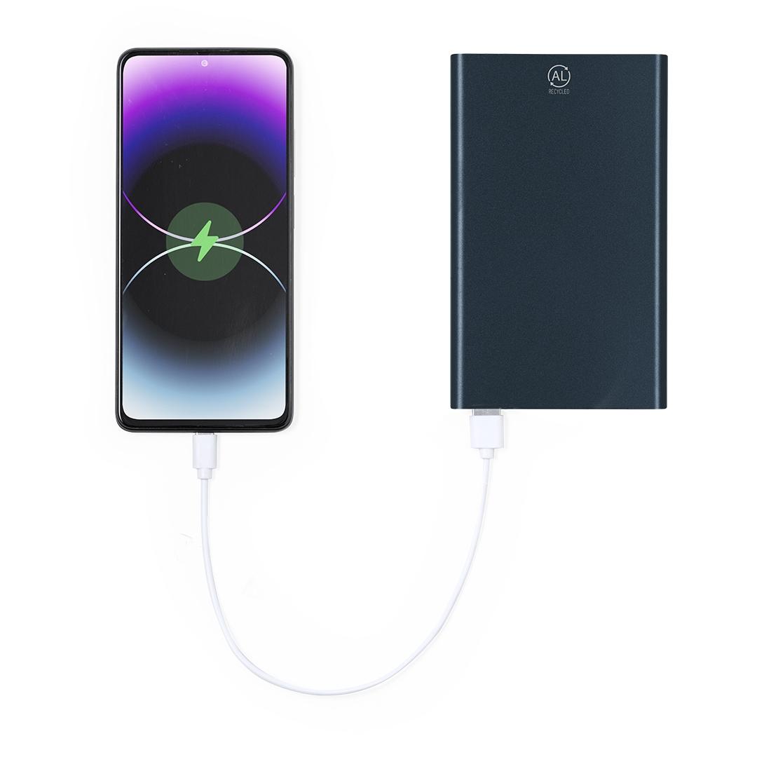 Baterie externă Power Bank Backen albastru marină