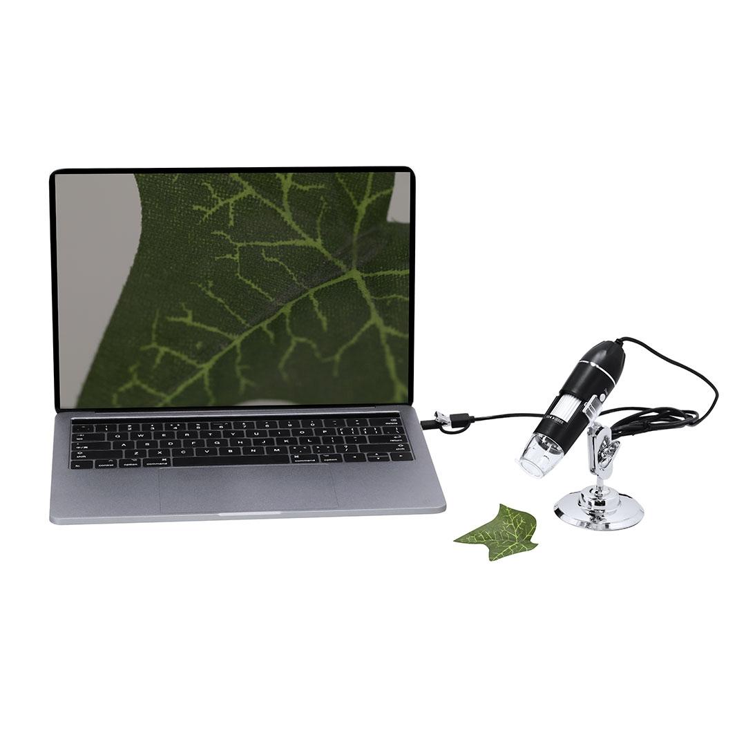 Microscop Patsmi 1600X negru