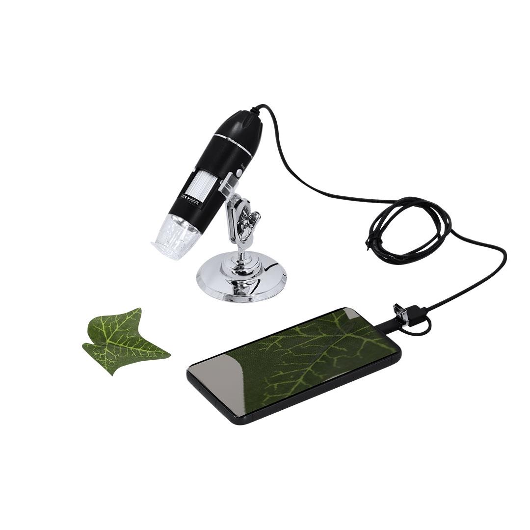 Microscop Patsmi 1600X negru