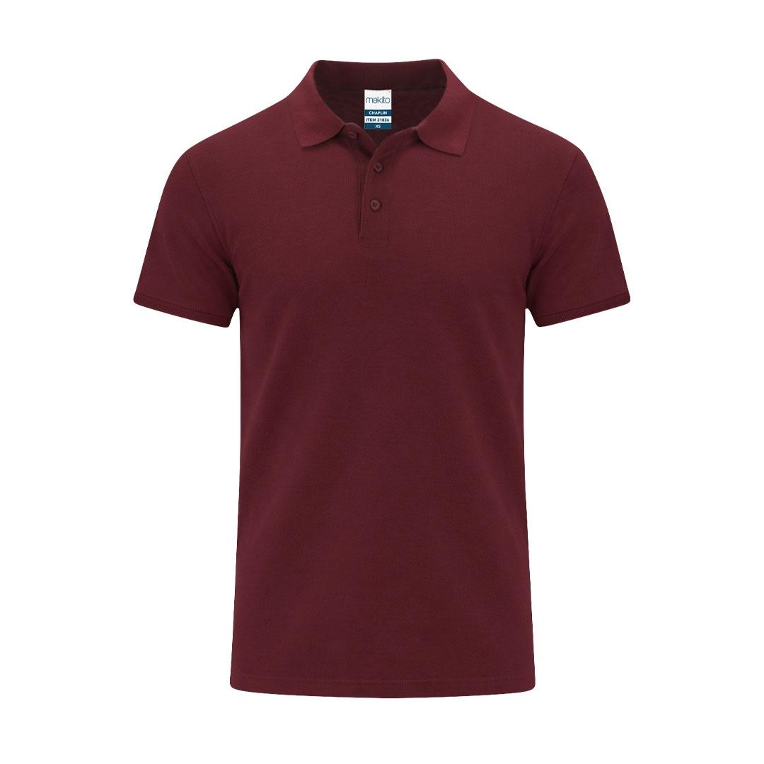 Tricou polo colorat pentru adulți Chaplin negru L