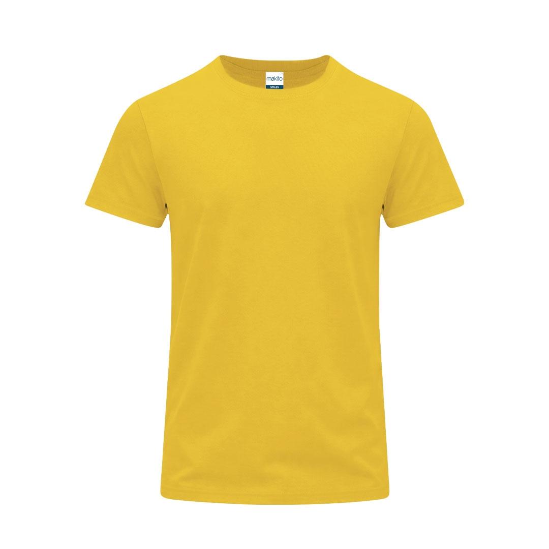 Tricou colorat pentru adulți Stiles galben 3XL