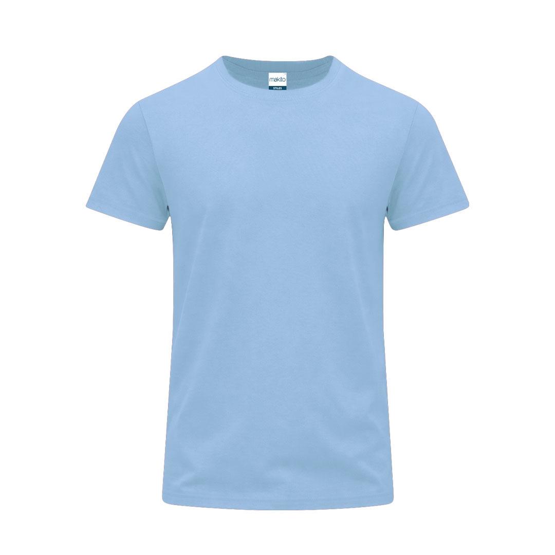 Tricou colorat pentru adulți Stiles albastru deschis 3XL