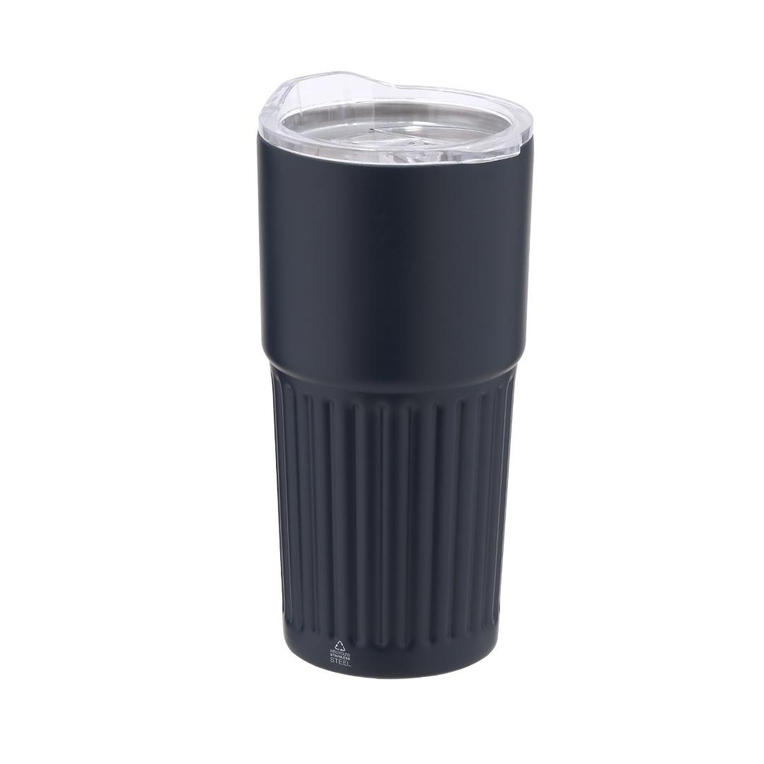 Cană termoizolantă Gillan albastru marină