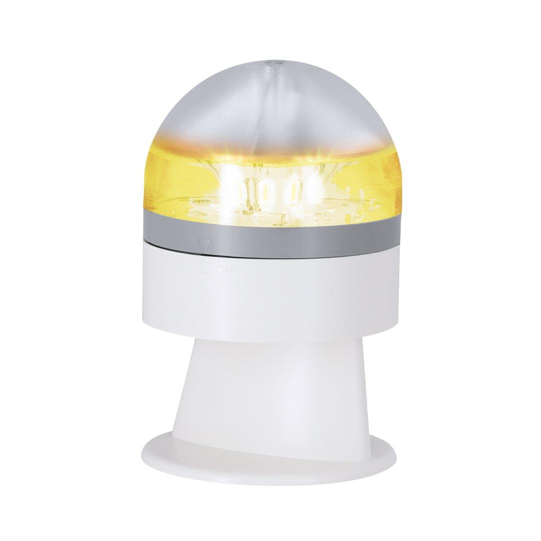 Lumină de urgență V16 geolocalizată Busby alb