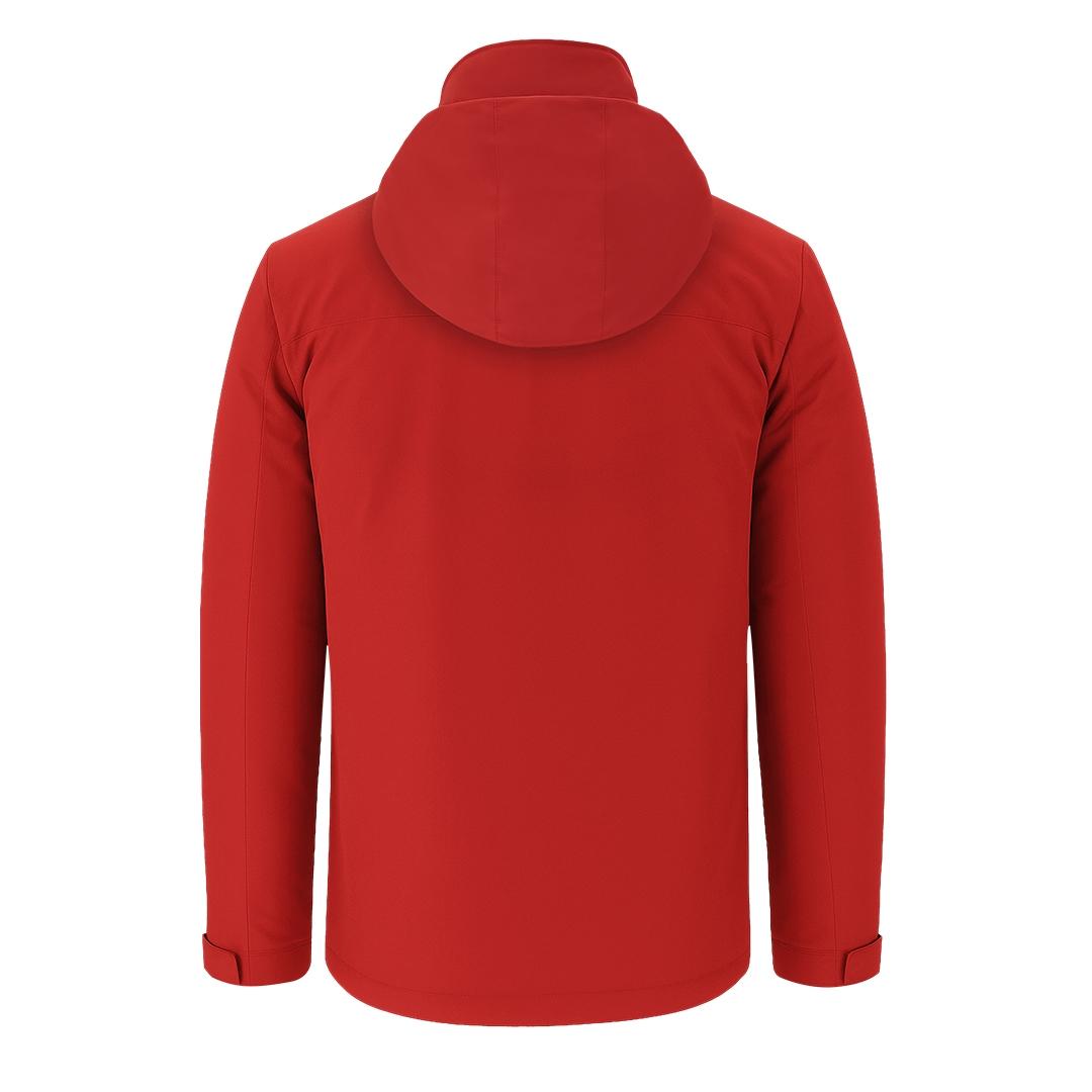 Jachetă tip parka Oceanía roșu 3XL