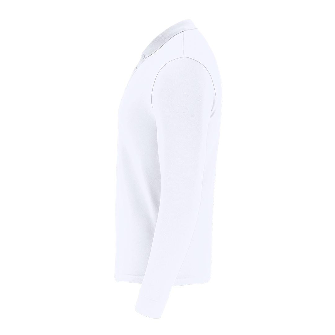 Tricou polo alb pentru adulți Charlot alb XL