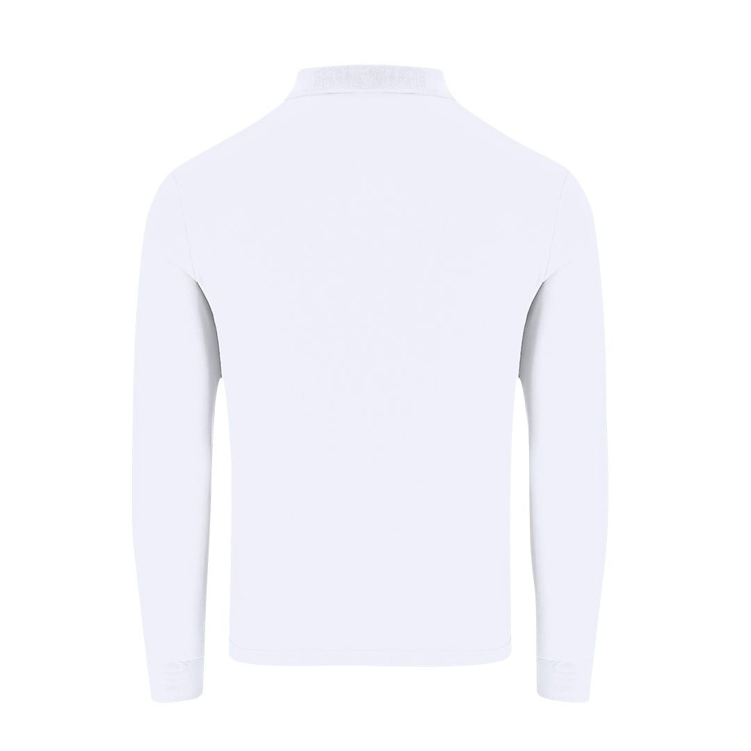 Tricou polo alb pentru adulți Charlot alb XL